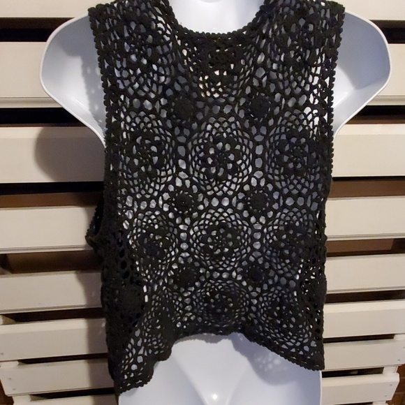 MARIE Y knitted vest. #502 - Picture 5 of 7